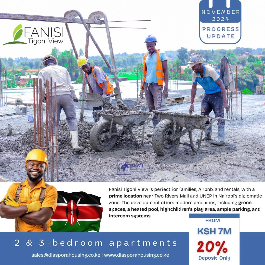 Luxury apartments in Nairobi's diplomatic zone