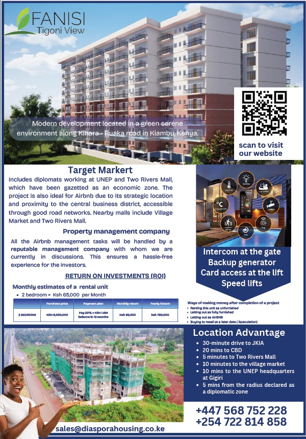 Real estate opportunities for Kenyans abroad