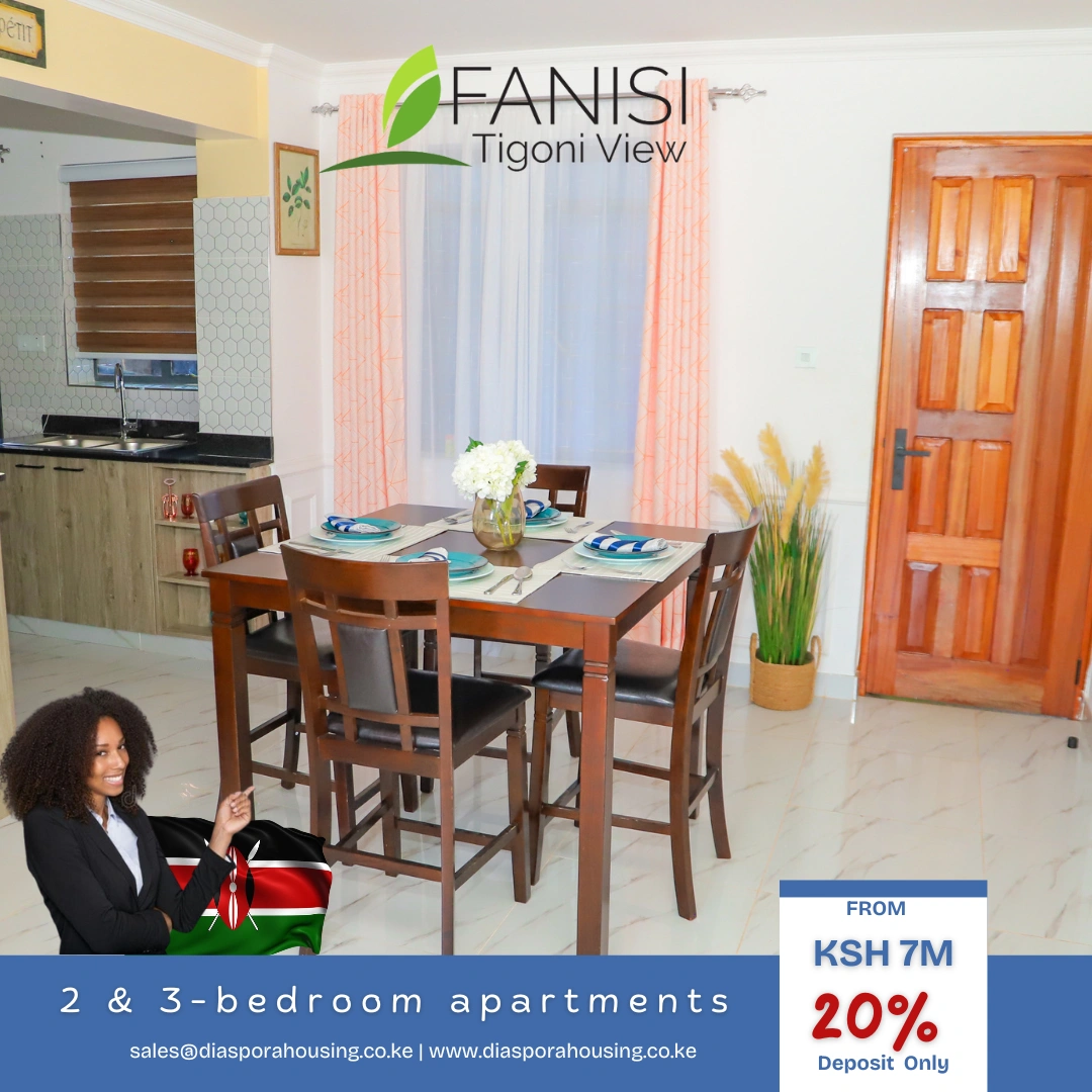 Homes with modern finishes in Nairobi